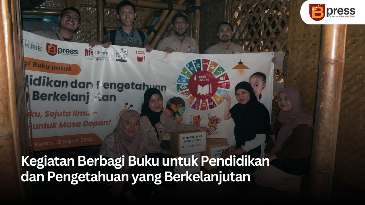 Read more about the article Sumbang Buku Berbagi Ilmu: Wujud Nyata Dukungan untuk Pencapaian SDGs No 4 dalam Mewujudkan Pendidikan Berkualitas