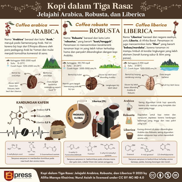 Kopi dalam Tiga Rasa: Jelajahi Arabica, Robusta, dan Liberica